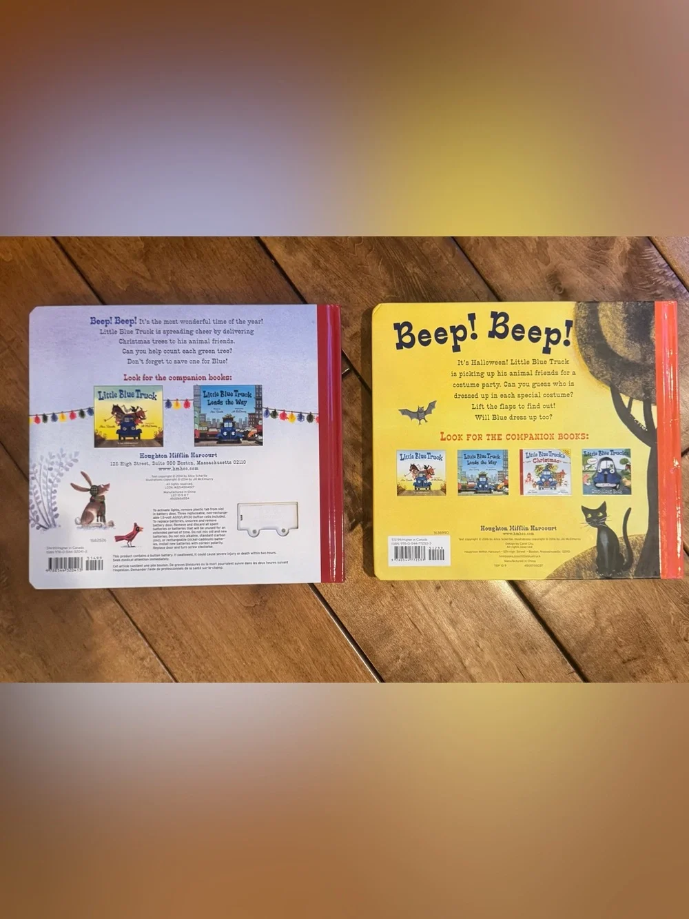 Little Blue Truck Kids Holiday Book Set
